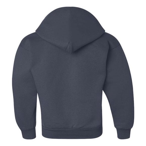 CHAMPION ECO YOUTH HOODED SWEATSHIRT - NAVY - Picture 3 of 3